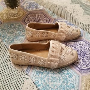 ANTONIO MELANI Shoes - Antonio Melani Fringed Flats ANTONIO MELANI Shoes - Antonio Melani Fringed Flats
